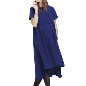 Hatch Women's Midi Dress in Blue